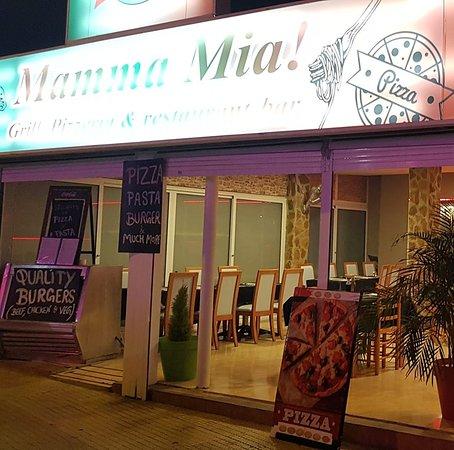 Mama Mia pizzeria and grill restaurant